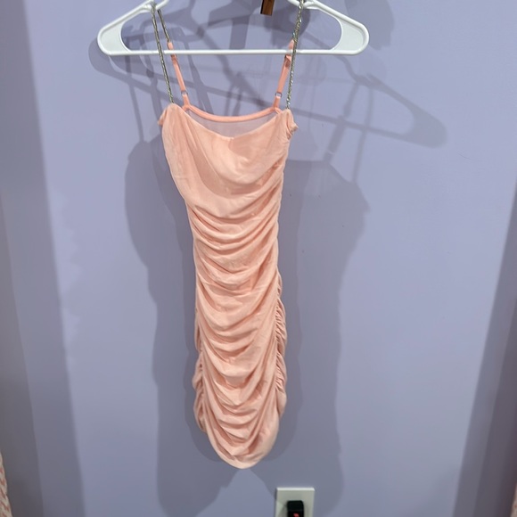 Lucy in the Sky pink bodycon - Picture 3 of 4